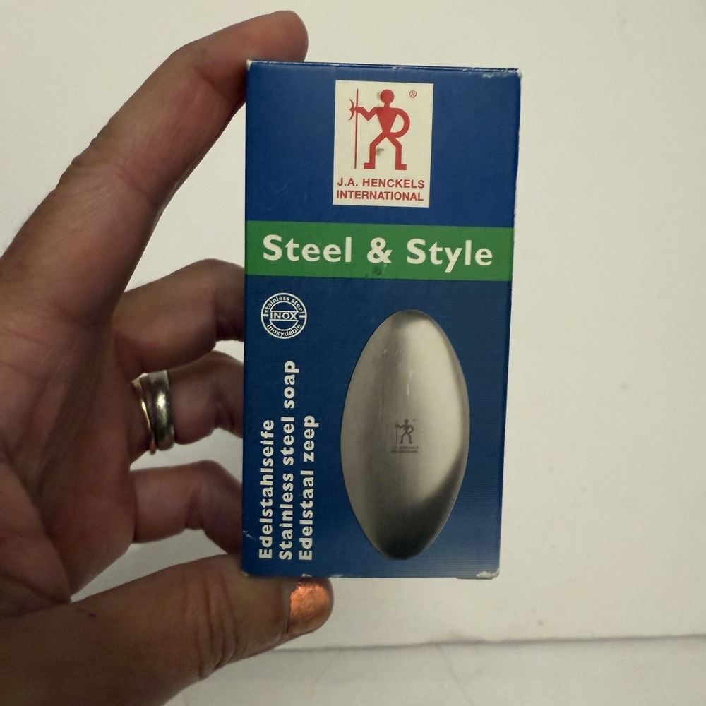 Stainless Steel Soap Bar Magic Fish Garlic Odor Remover